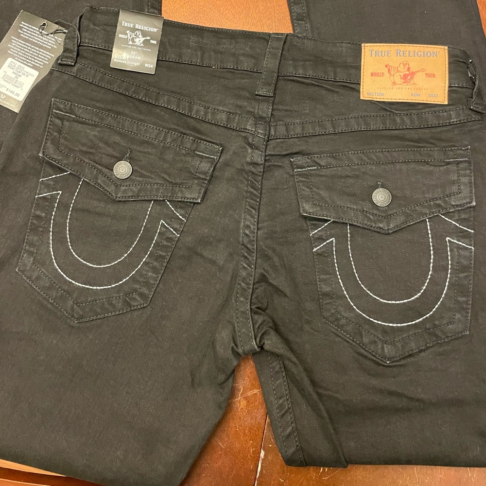 NWT WHITE STITCH TRUEY JEANS